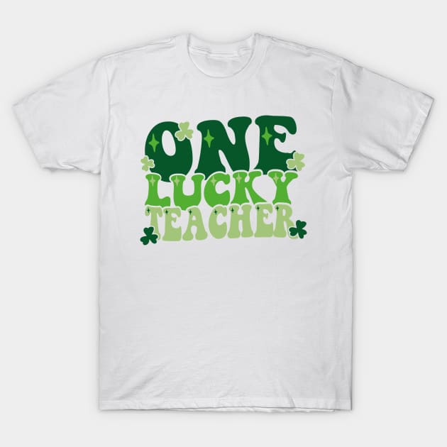 One Lucky Teacher St Patrick day T-Shirt by GShow